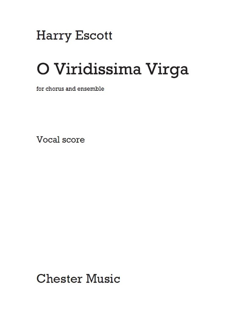 O Viridissima Virga